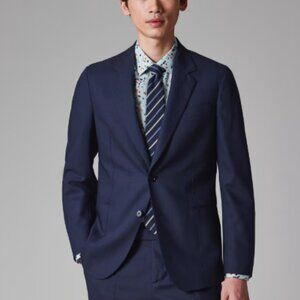 Paul Smith Navy Wool Blazer